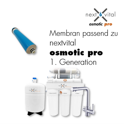 nextvital osmotic pro 1. Generation, Membran 100 GPD