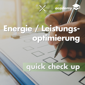 nextvital quick check up - Energie / Leistungsoptimierung