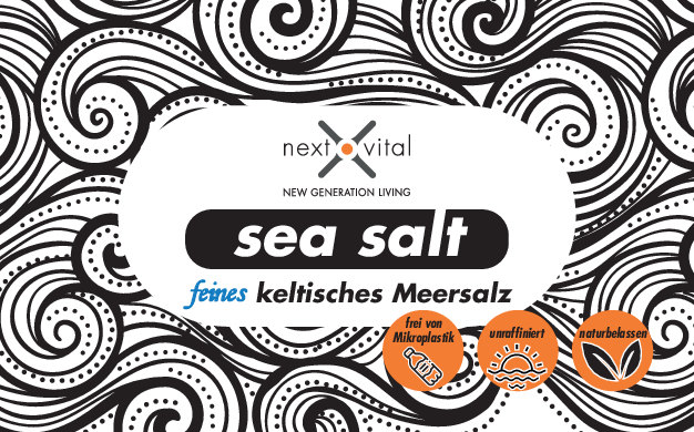 nextvital sea salt - Feines keltisches Meersalz, 500 g